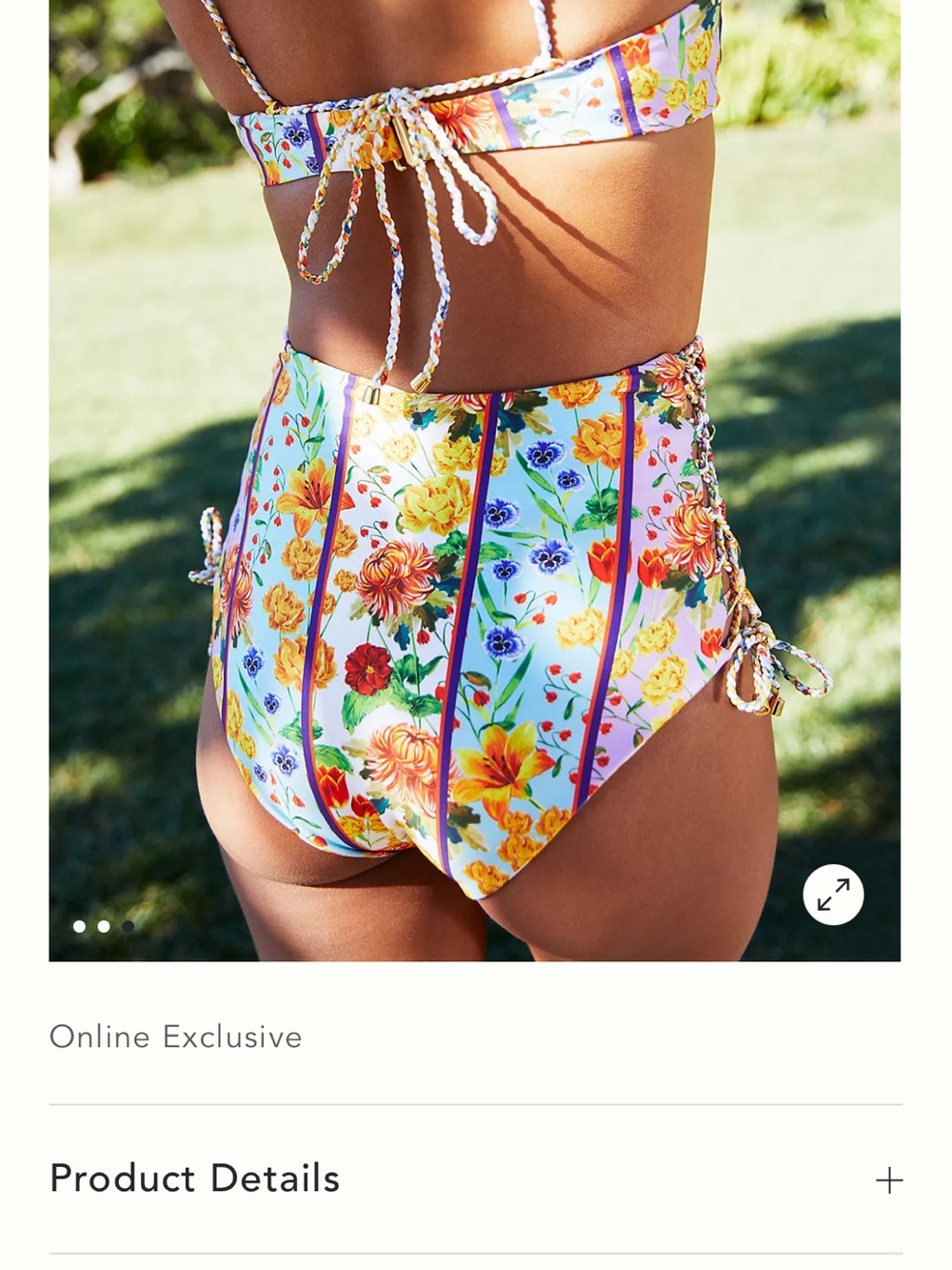 Agua Bendita floral swimsuit bottoms
(Reversible)